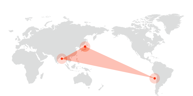 日本・世界のネットワーク