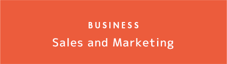 BUSINESS Sales and Marketing