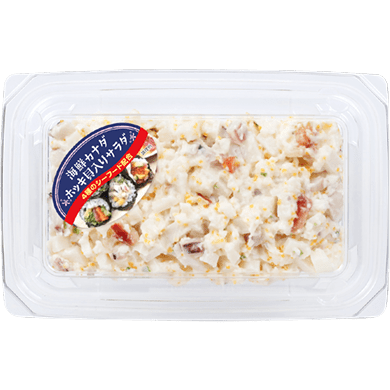 海鮮カナダホッキ貝入りサラダ