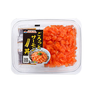 ごろっとサーモン丼