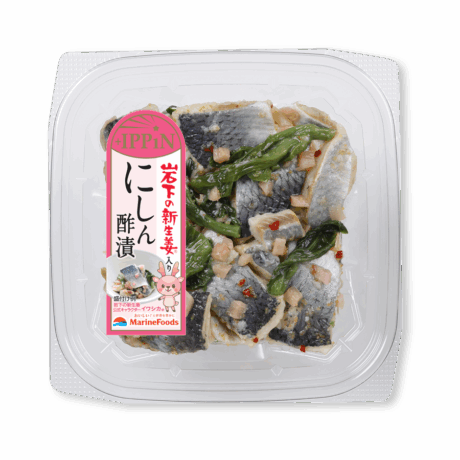 +IPPIN 岩下の新生姜入りにしん酢漬