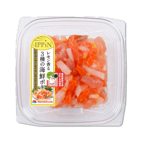 +IPPIN レモン香る３種の海鮮ポキ