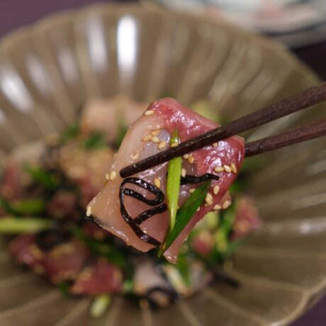 遊子だんだん鰤の塩昆布締め